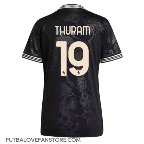 Juventus Khephren Thuram #19 Tretí Ženy futbalový dres 2025-26 Krátky Rukáv Juventus Khephren Thuram #19 Tretí Ženy futbalový dres 2025-26 Krátky Rukáv